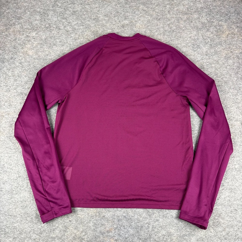 Nike Air Running Midlayer Mesh Long Sleeve Top DM7545-610 Purple Womens Large L - Picture 7 of 10